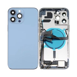 Tampa Traseira+Frame+Flex+Vibrator Apple iPhone 13 Pro Max Sierra Azul